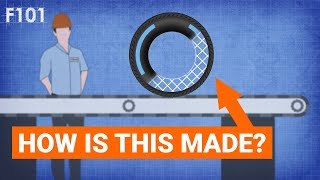 How Is An F1 Tyre Made [upl. by Ozen]