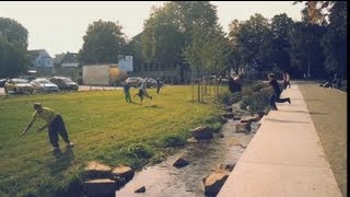 Parkour Bergisch Gladbach  outdoor training TS 79 [upl. by George]