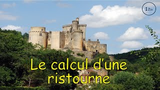 Comment calculer une ristourne [upl. by Soane]