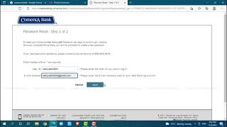 How To Recover Comerica Bank Online Banking Account Password 2021  Comericacom Password Reset Help [upl. by Rodgiva]