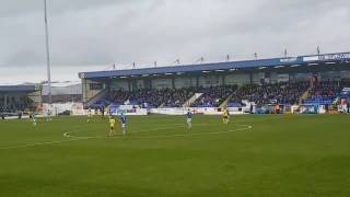 Chester FC vs Eastleigh FC 1617 91 minute goal [upl. by Annoirb]