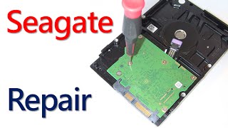 Seagate hard drive ST31000520AS ST31000524AS 100535537 100574451 100536501 repair and data re [upl. by Carri]