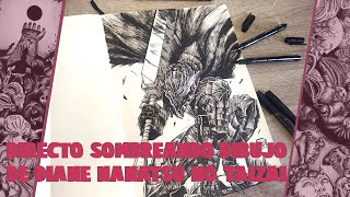 🔴Directo Entintando 🔴 a Guts con la armadura berserk 𒉭 Berserkart Berserk dibujo [upl. by True904]