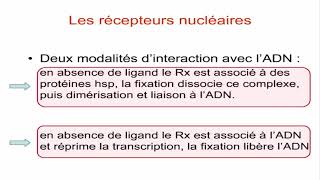 Les récepteurs nucléaires [upl. by Llehsad770]