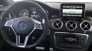 Mercedes CLA 45 AMG  INTERIOR [upl. by Willetta]