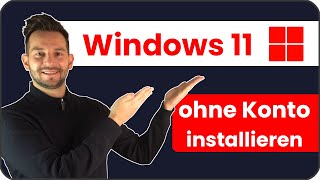 Windows 11 ohne Microsoft Konto installieren  Windows 11 ohne Internet installieren [upl. by Ecreip]