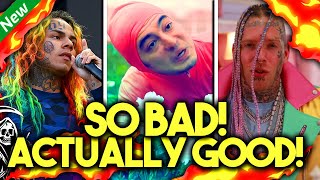 RAP SONGS SO BAD THEY ARE ACTUALLY GOOD Ft 6ix9ine Oliver Tree 654AR and more [upl. by Annehsat792]