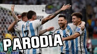 Canción Argentina Vs Australia 21 Parodia PASAMOS A CUARTOS  Subeme La Radio Resubida Fran MG [upl. by Sauder]