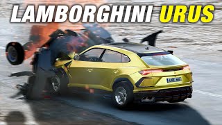 Beamng Drive LAMBORGHINI URUS Mod Beamng Drive Best Mods Chaos Mod [upl. by Soisanahta]