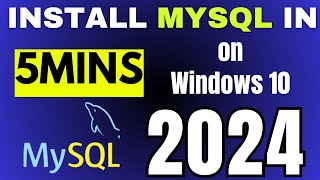 How to Install MySQL 8036 Server amp Workbench on Windows 10 2024 Update  Install MySQL 8036 [upl. by Nnitsuj689]