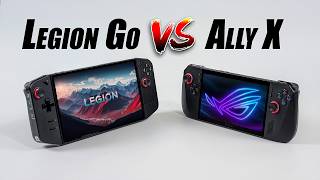 Lenovo Legion GO vs ROG Ally vs Steam Deck Which is the Best [upl. by Pinzler]