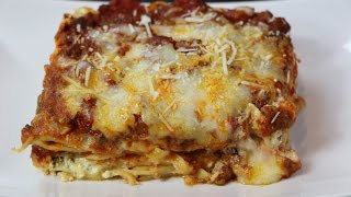 Worlds BEST Lasagna Recipe  How to Make the Best Lasagna [upl. by Ohs]