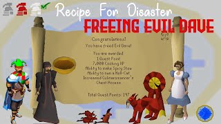 OSRS Freeing Evil Dave Quest Guide  Ironman Approved [upl. by Aremaj]