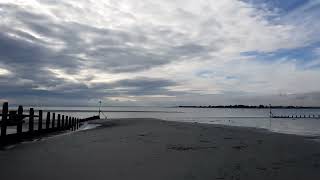 West Wittering beach Sussex UK 24th Oct 2023 Ultra wide [upl. by Nosyerg751]