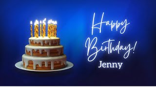 Jenny Birthday SongBirthday song for Jenny [upl. by Maibach560]