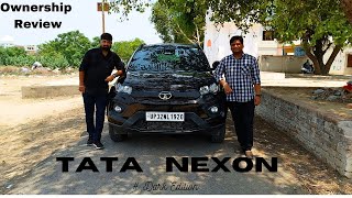 TATA Nexon  Dark Edition  Ownership Review of Top Model [upl. by Aryas]