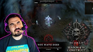 Kripp plays Diablo 4 Season of the Construct Necro Pt 5 [upl. by Aloibaf682]