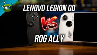 BATTLE OF THE HANDHELD PCs  Lenovo Legion Go VS ROG Ally [upl. by Dinnie70]