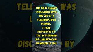 What was the first planet discovered with a telescope [upl. by Letsirc]