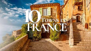 10 Most Beautiful Towns to Visit in the South of France 4K 🇫🇷  Eze  Aix en Provence [upl. by Wylie]