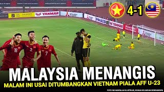 🔴BABAK B3LUR Malaysia U23 Menangis DIHAJ4R Vietnam Semifinal Piala AFF U23  Vietnam Vs Malaysia [upl. by Kerstin]