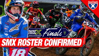 Who is Racing SMX Confirmed Playoff Racers Lining Up in Charlotte [upl. by Mchail]