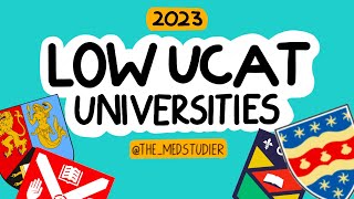 LOW UCAT WHERE TO APPLY   2023 [upl. by Yendis]