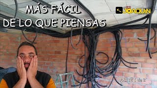 INSTALACIÓN ELÉCTRICA DE UNA CASA PASO A PASO [upl. by Lenard]