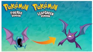 How To Evolve Golbat Into Crobat In Pokemon Fire RedLeaf Green [upl. by Myrt754]