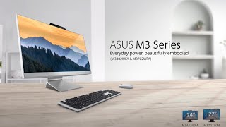 ASUS M3 Series AllinOne PC  Everyday power beautifully embodied [upl. by Ruffina303]