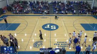 St Francis High School vs Montini Catholic High School Womens Varsity Basketball [upl. by Wilden]