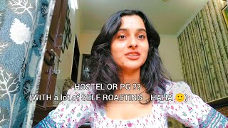 Hostel or PG  mera opinion lelo  ok bye srcc du hostel northcampus college cuet cuet2023 [upl. by Mixam]