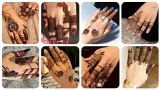 Simple amp Easy Finger Mehndi Designs  Beautiful Mehndi Patterns FingerMehndi [upl. by Maag]