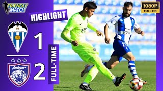 🔴Highlight CD Alcoyano 1 VS 2 JDT FC  Friendly Matchday  Stadium Campo Municipal EL Collao [upl. by Megen40]