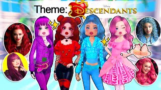 Buying DISNEY DESCENDANTS Themes in DRESS to IMPRESS [upl. by Madoc]