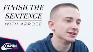 ArrDee Reveals The Hardest Lesson Hes Ever Had To Learn  Finish The Sentence  Capital XTRA [upl. by Rothstein]