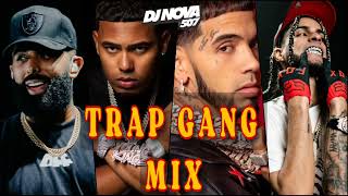 TRAP LATINO GANG MIX 2023 VOL3 🥷  DJ NOVA  ANUEL ELADIO CARRIÓN MYKE TOWERS YOVNG CHIMI [upl. by Beitris]