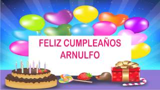 Arnulfo Wishes amp Mensajes  Happy Birthday [upl. by Amsed]