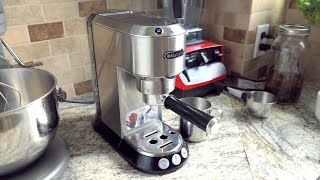 Delonghi DEDICA  Espresso Machine [upl. by Ehcnalb]