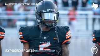 West Mesquite High School vs Lancaster High School Football Highlights  2019 Texas Football [upl. by Yelwar]