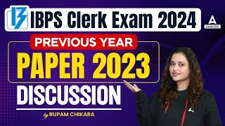 IBPS Clerk Previous Year Question Paper  IBPS Clerk Question Paper 2023  IBPS Clerk Preparation [upl. by Hola]