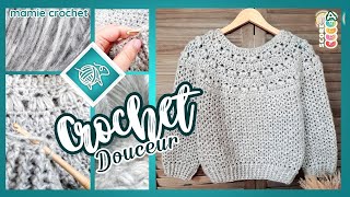 ⛅PULL MAGGIE TOUT EN DOUCEUR IDEAL POUR CETTE MISAISON 💖 𝐂𝐑𝐎𝐂𝐇𝐄𝐓 🧶 𝐓𝐔𝐓𝐎 EXPRESS 𝐌𝐚𝐦𝐢𝐞𝐂𝐫𝐨𝐜𝐡𝐞𝐭 [upl. by Avalsorim]