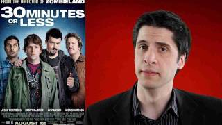 30 Minutes Or Less movie review [upl. by Dnilazor968]