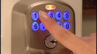 How To Program Your Schlage FE595 Keypad Entry Lock [upl. by Lekar]