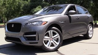 2017 Jaguar FPace 35t RSport  Start Up Road Test amp In Depth Review [upl. by Jabin361]