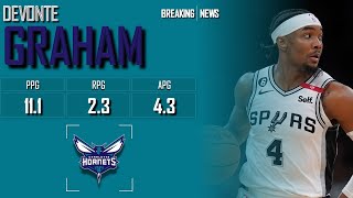 CHARLOTTE HORNETS Devonte Graham ᴴᴰ [upl. by Eissac]