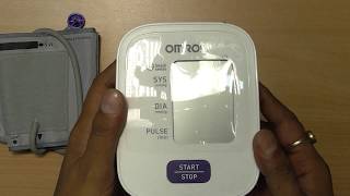 Omron HEM 7120 Automatic Blood Pressure Monitor HINDI TECHNICAL ASTHA [upl. by Gianna]