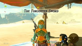 Zelda BOTW The Forgotten Sword Side Quest [upl. by Bosch]