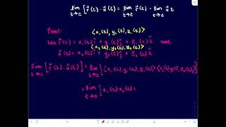 VectorValued Functions Dot Product Proof [upl. by Fennessy]