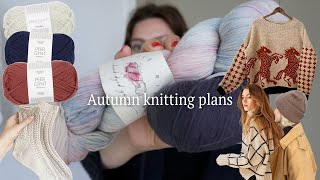 My autumn knitting plans 🍂 [upl. by Kahcztiy]